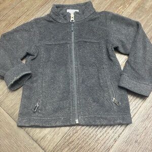 COLUMBIA SPORTSWEAR Full Zip Up Mock Neck Black Fleece Jacket Boy's Size 3T